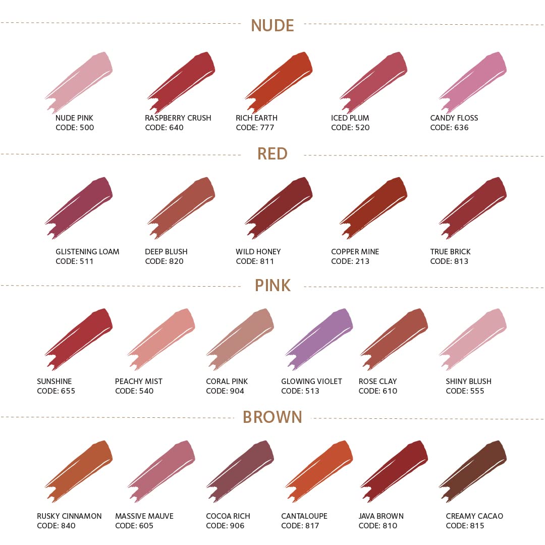 SoulTree Ayurvedic Lipstick - Peachy Mist 540, 4gm – view 7