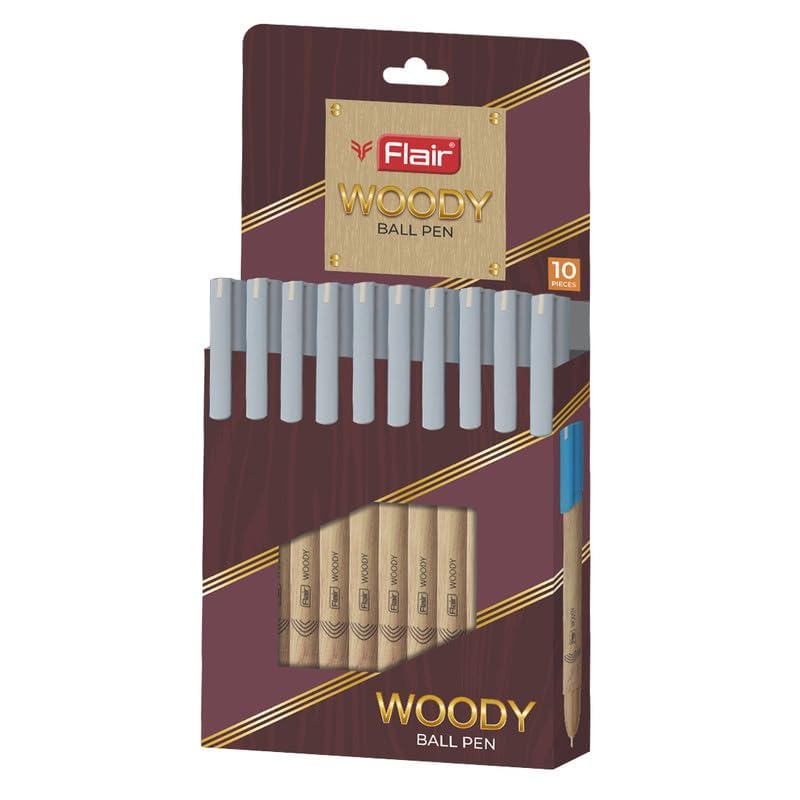 FLAIR Woody Ball Pen Wallet Pack – view 3