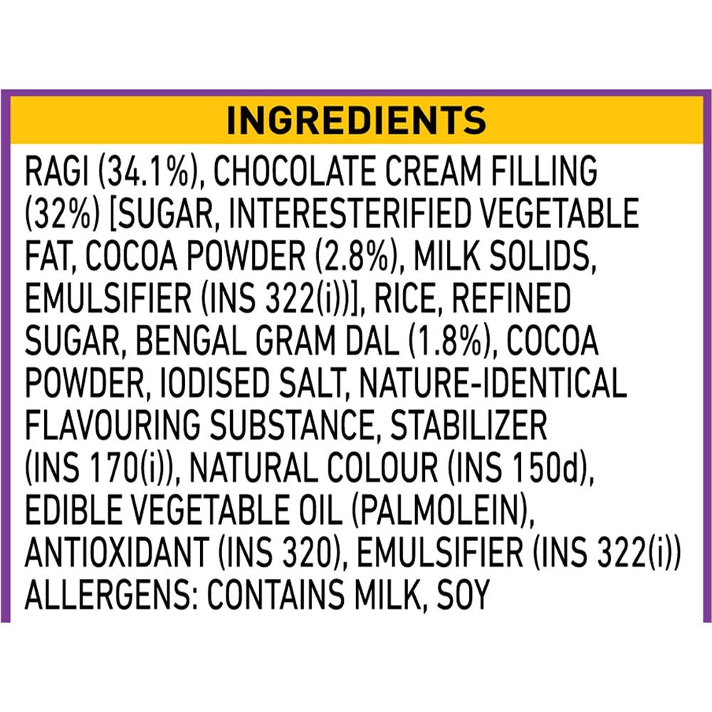Tata Soulfull Ragi Bites Choco Fills - No Maida, Calcium & Protein From Dal 24g – view 2