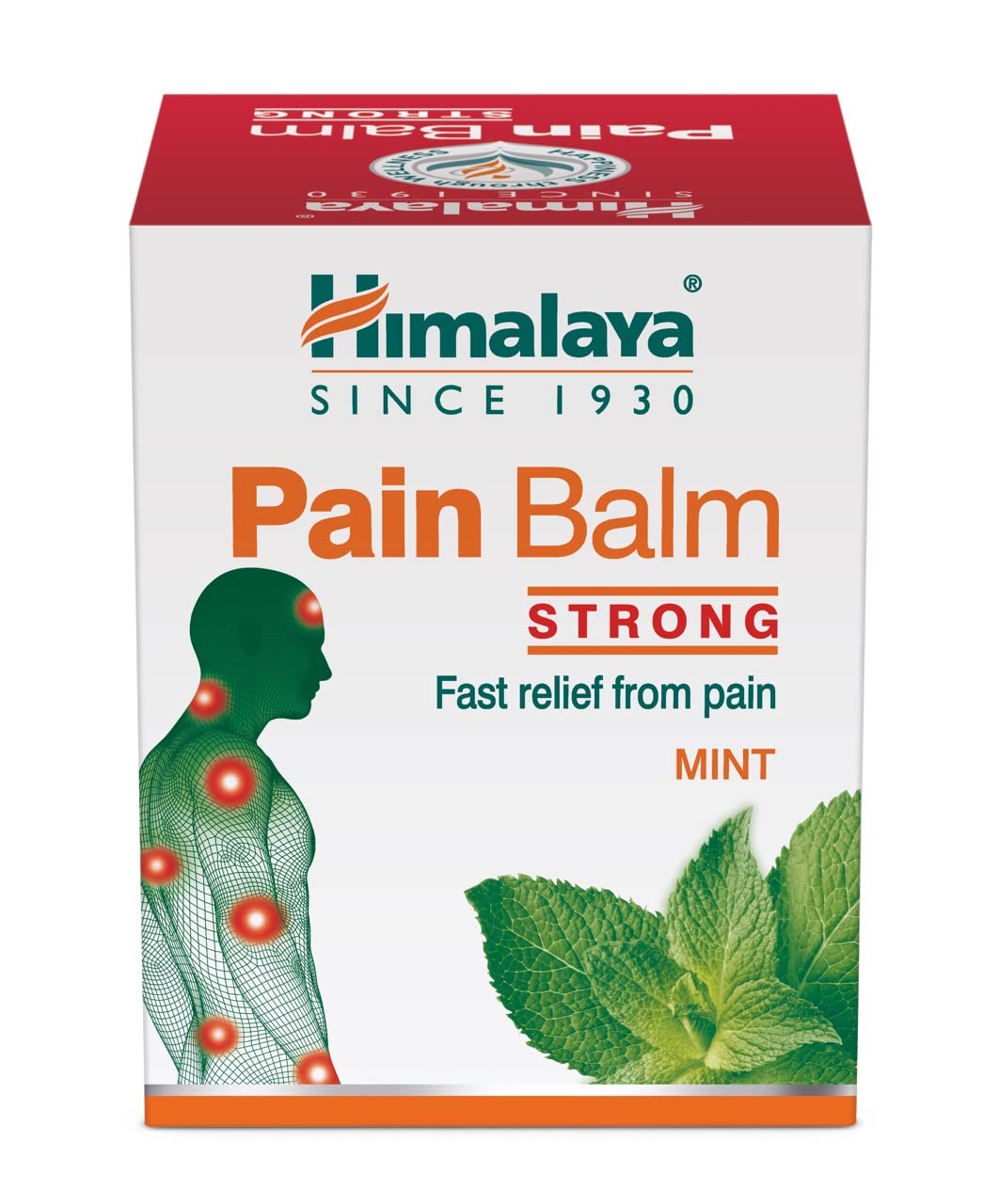 Himalaya Rumalaya ayurvedic pain balm 45 g packaging and jar