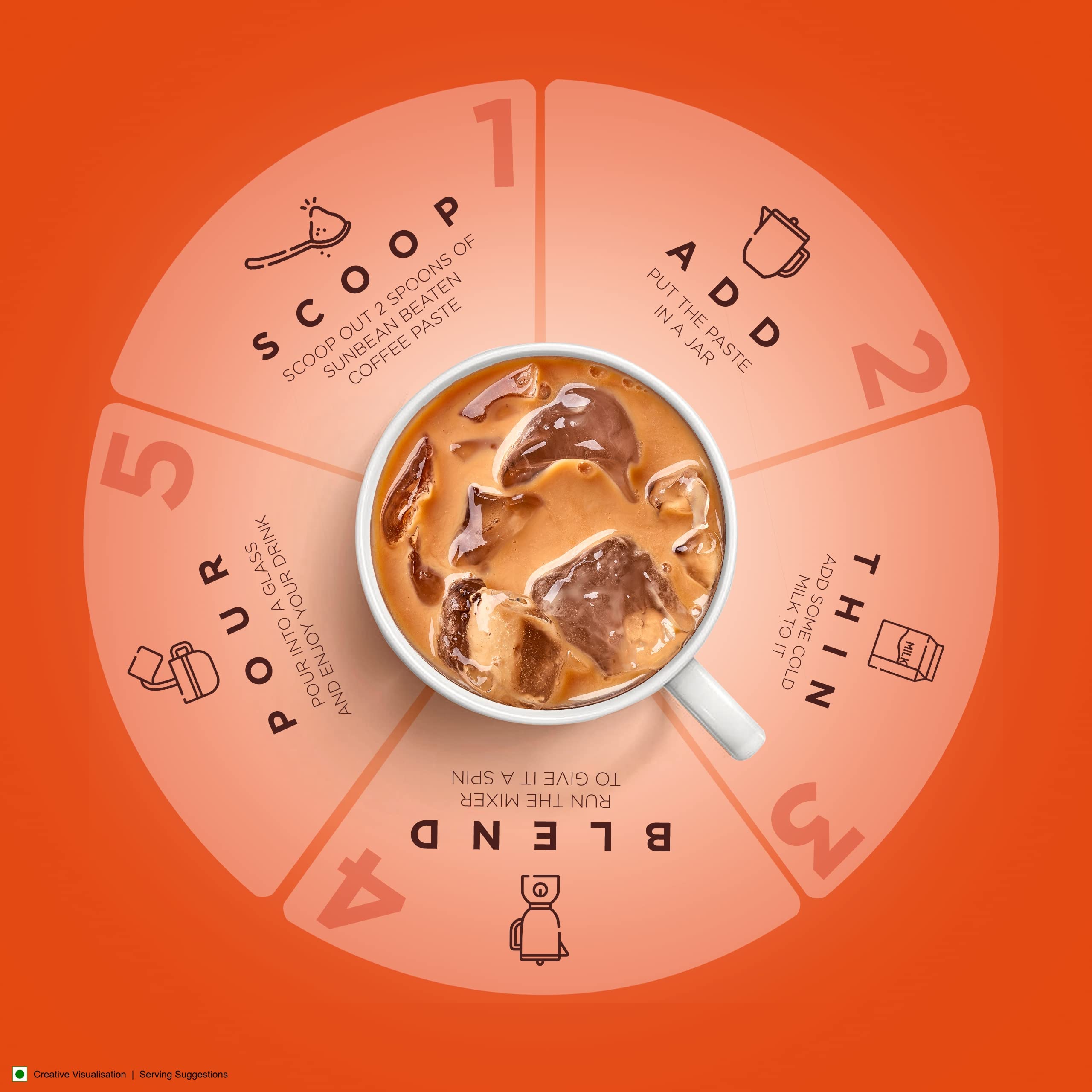 Sunbean Beaten Caffe Strong, 250g – view 5