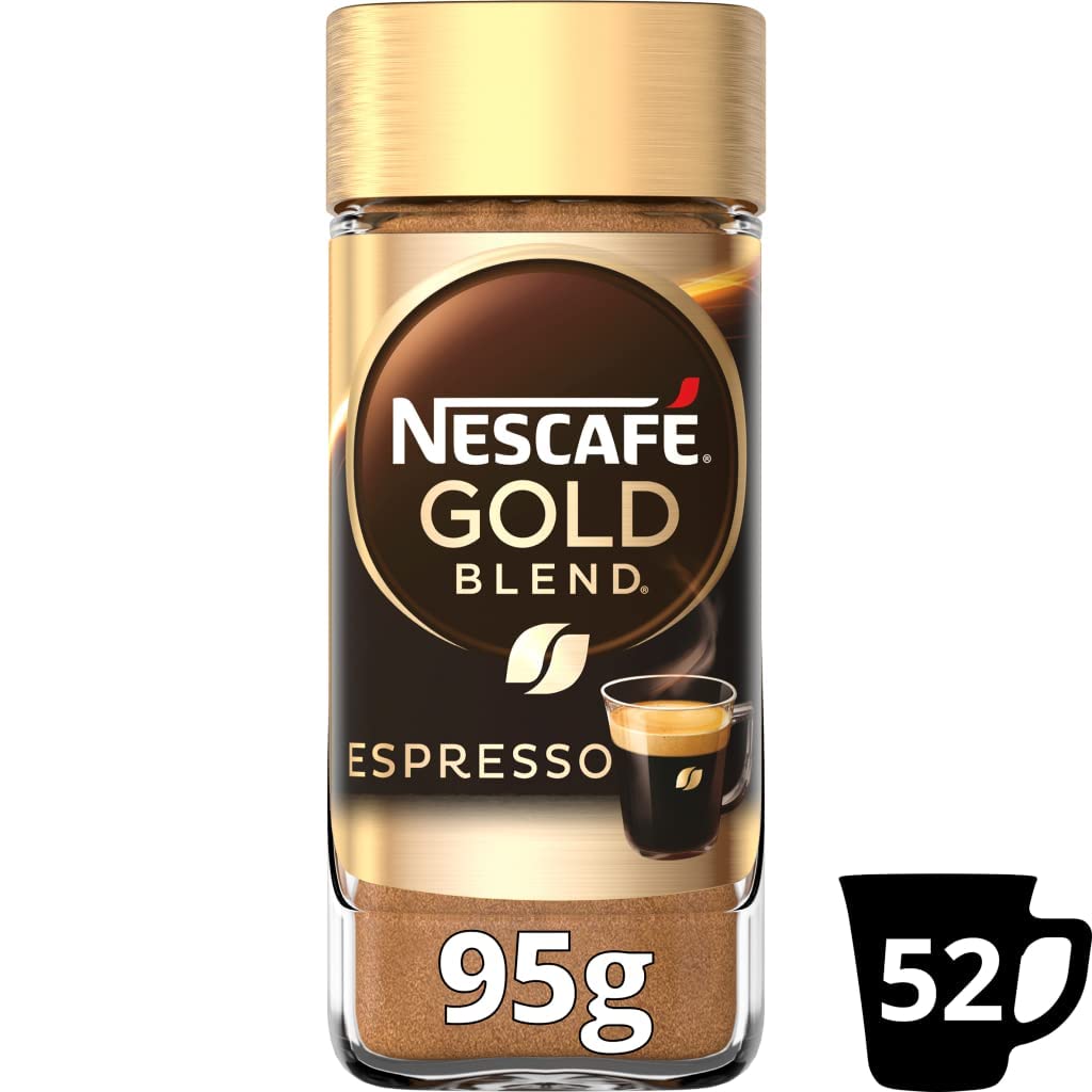 Nescafe Gold Blend Espresso Rich Crema 100% Arabica Coffee 95g – view 3