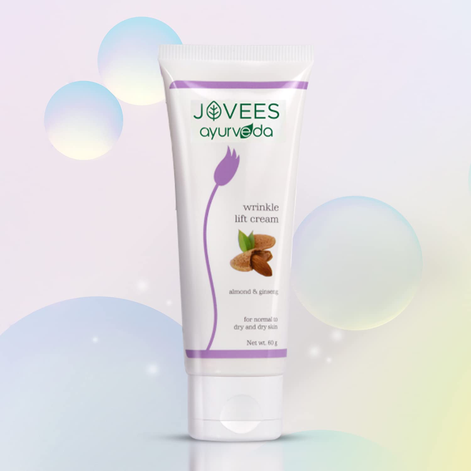 Jovees Herbal Almond & Ginseng Wrinkle Lift Face Cream, 60 gms – view 3
