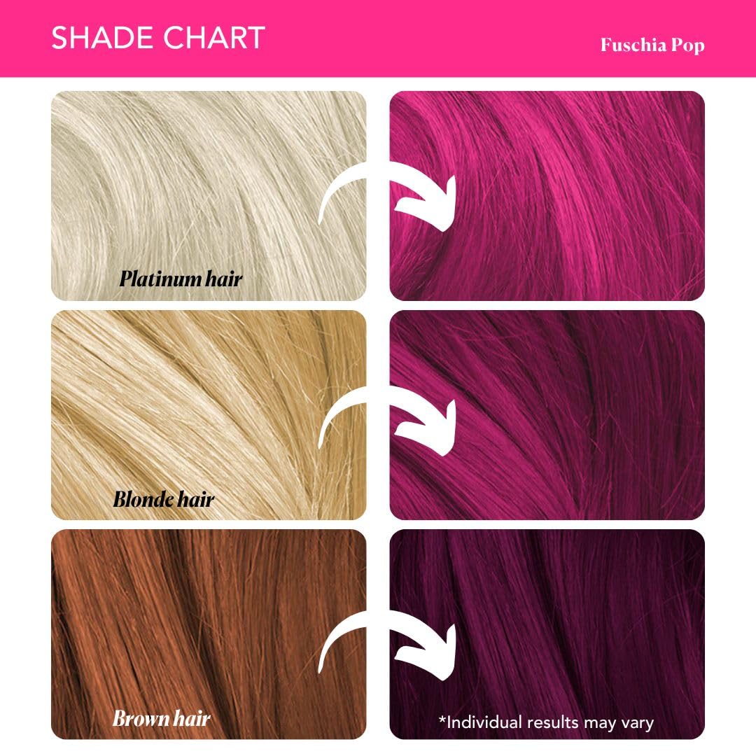Paradyes Semi-permanent Fuchia Pop DIY Conditioner Based Hair Colour 120 gm and Lighten Up! Bleach Pack 30 Vol. for all Hair Types – view 7