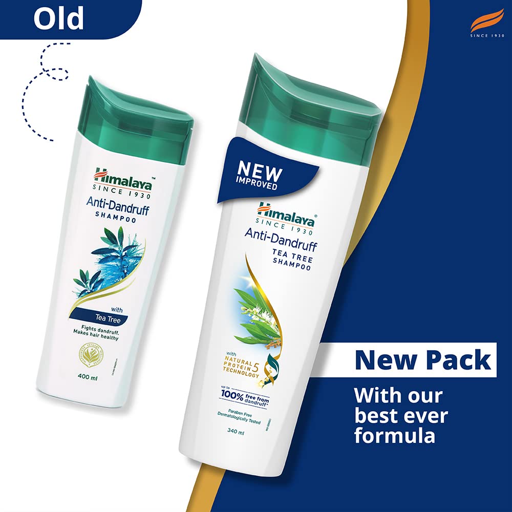 Himalaya Anti-Dandruff Tea Tree Shampoo, Removes up to 100% Dandruff, Soothes Scalp & Nourishes Hair, with Tea Tree oil and Aloe Vera, for men and women, 80ml – view 8