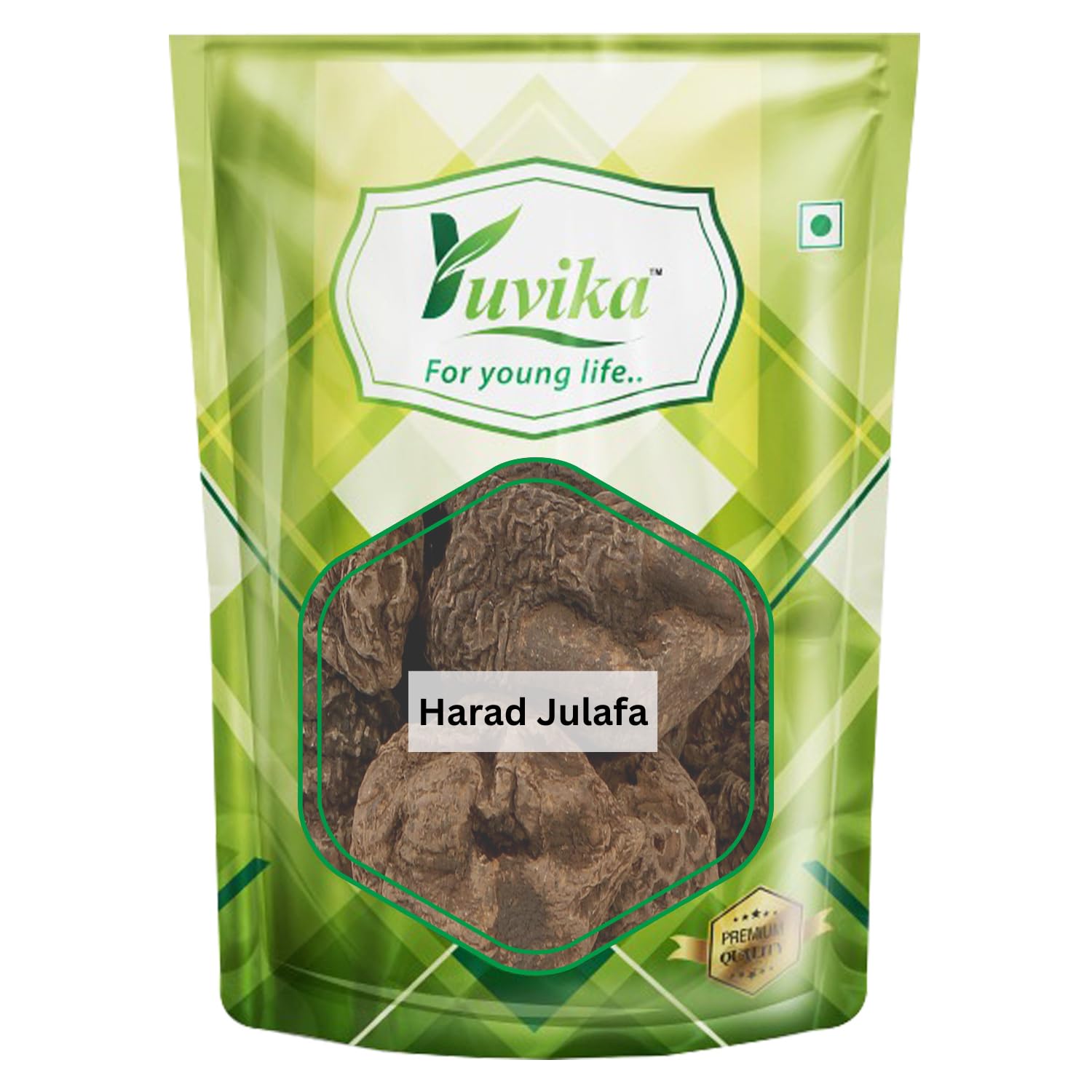Yuvika Harad Julafa whole herb packed in 100 gram bag