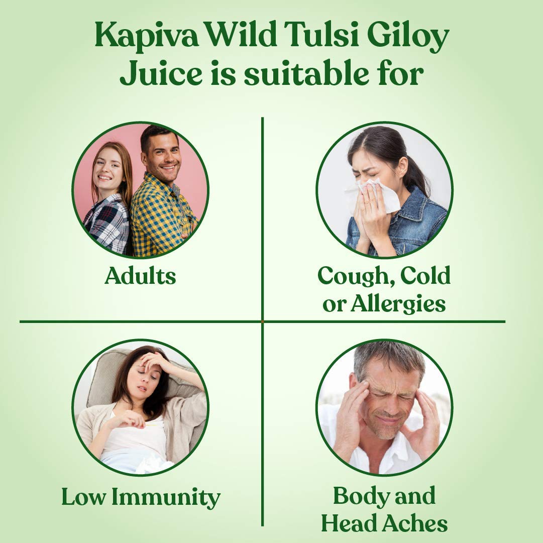 Kapiva Wild Tulsi Giloy Juice (2L) – view 6