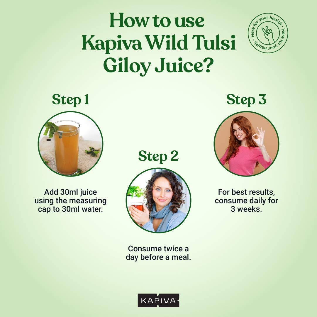 Kapiva Wild Tulsi Giloy Juice (2L) – view 7