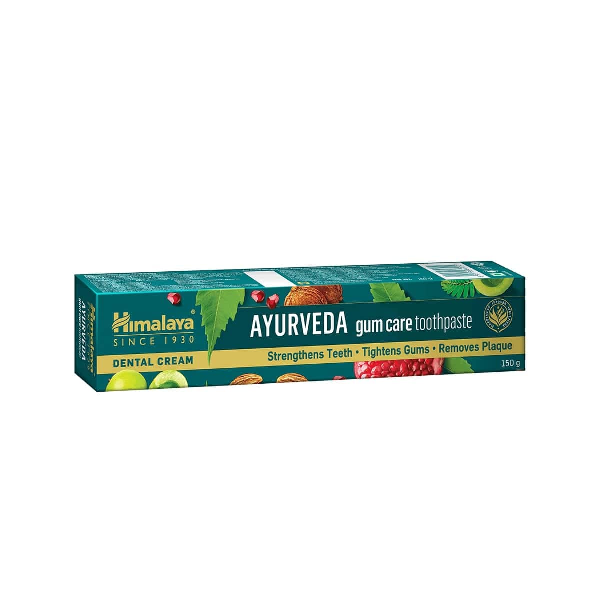 Front view of Himalaya Gum Care Toothpaste 150g tube