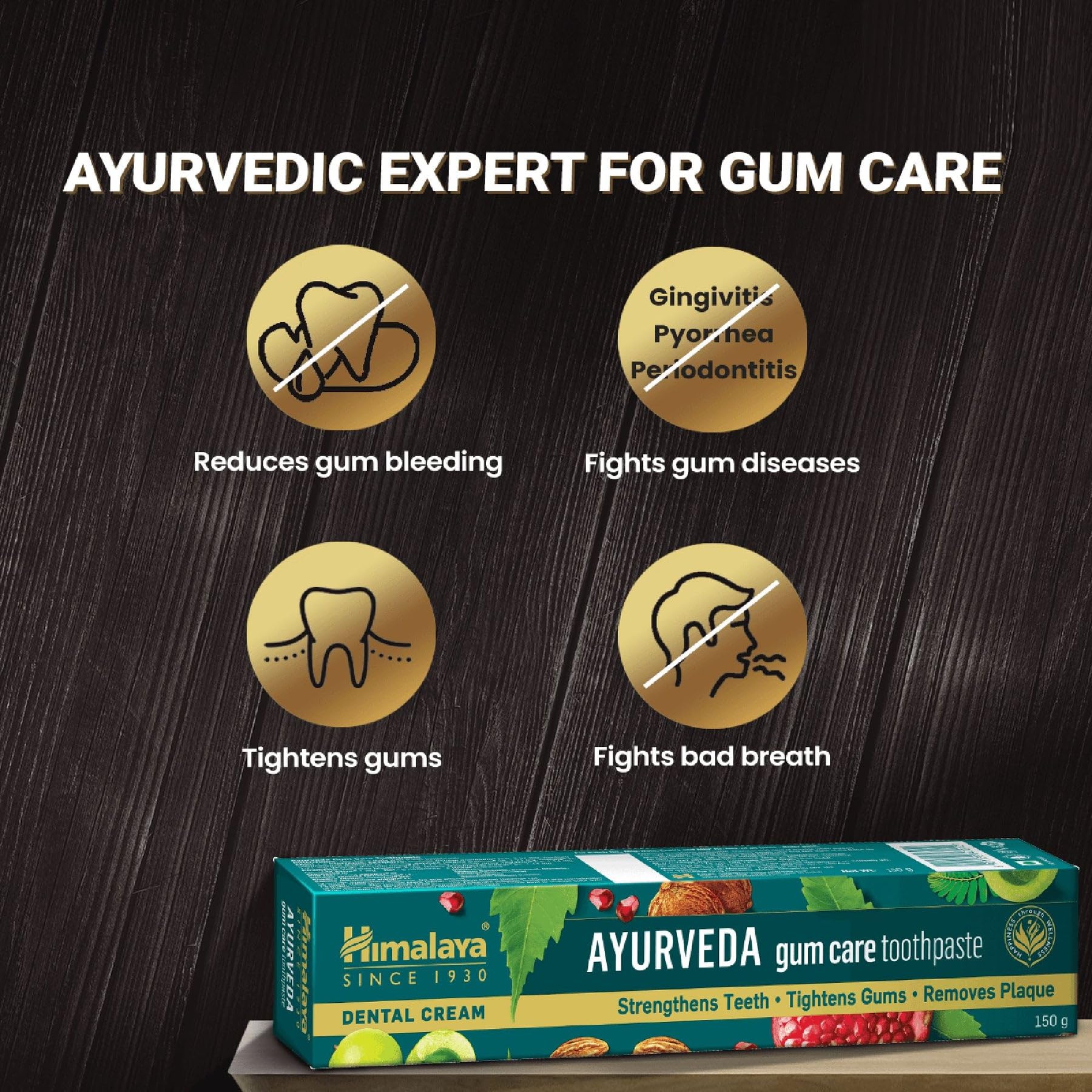 Himlaya Ayurveda Gum Care Toothpaste, 150g – view 4