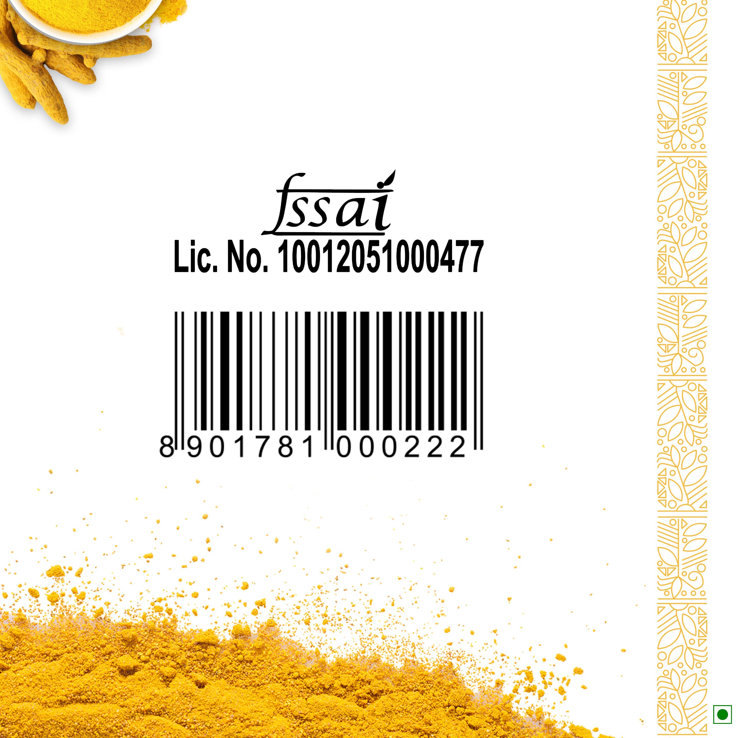 Sunrise Pure, Turmeric Powder - 500 grams (Pouch) – view 7