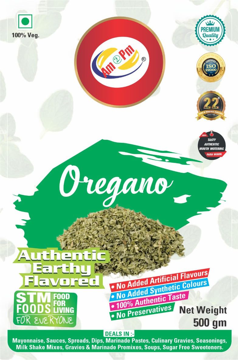 Am 2 Pm - Oregano 500gm, Pizza Seasoning Tasty & Healthy, Oregano Pizza Pasta Seasoning, Spice Blend for Pizza Pasta – view 5