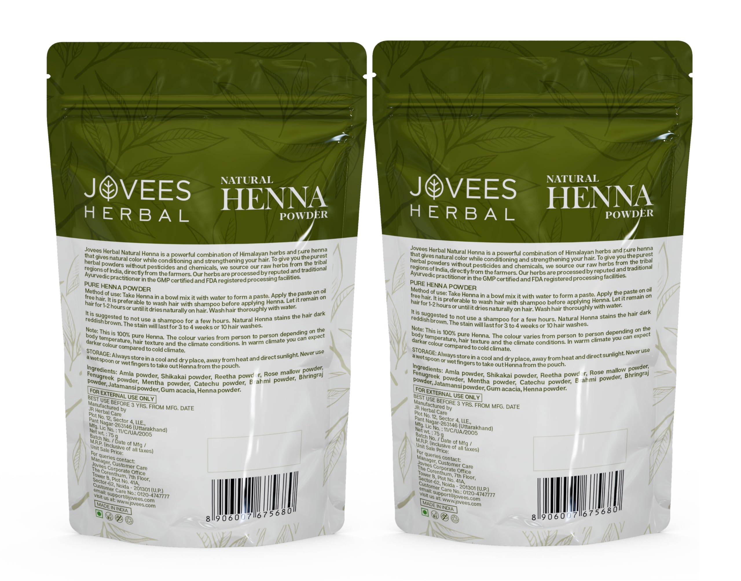 Jovees Herbal Mehandi/Henna Powder – view 2