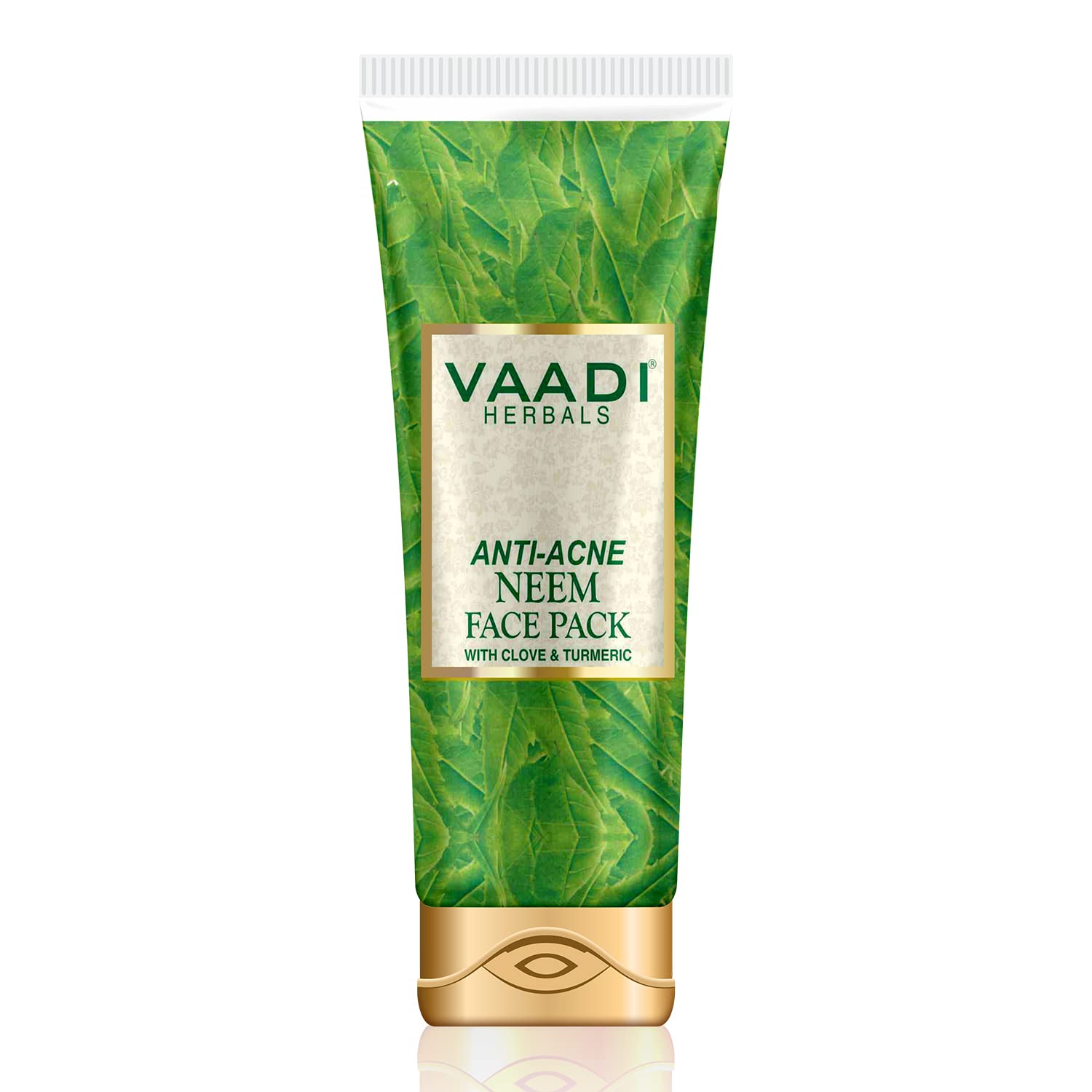 Vaadi Herbals neem face pack with clove and turmeric tube