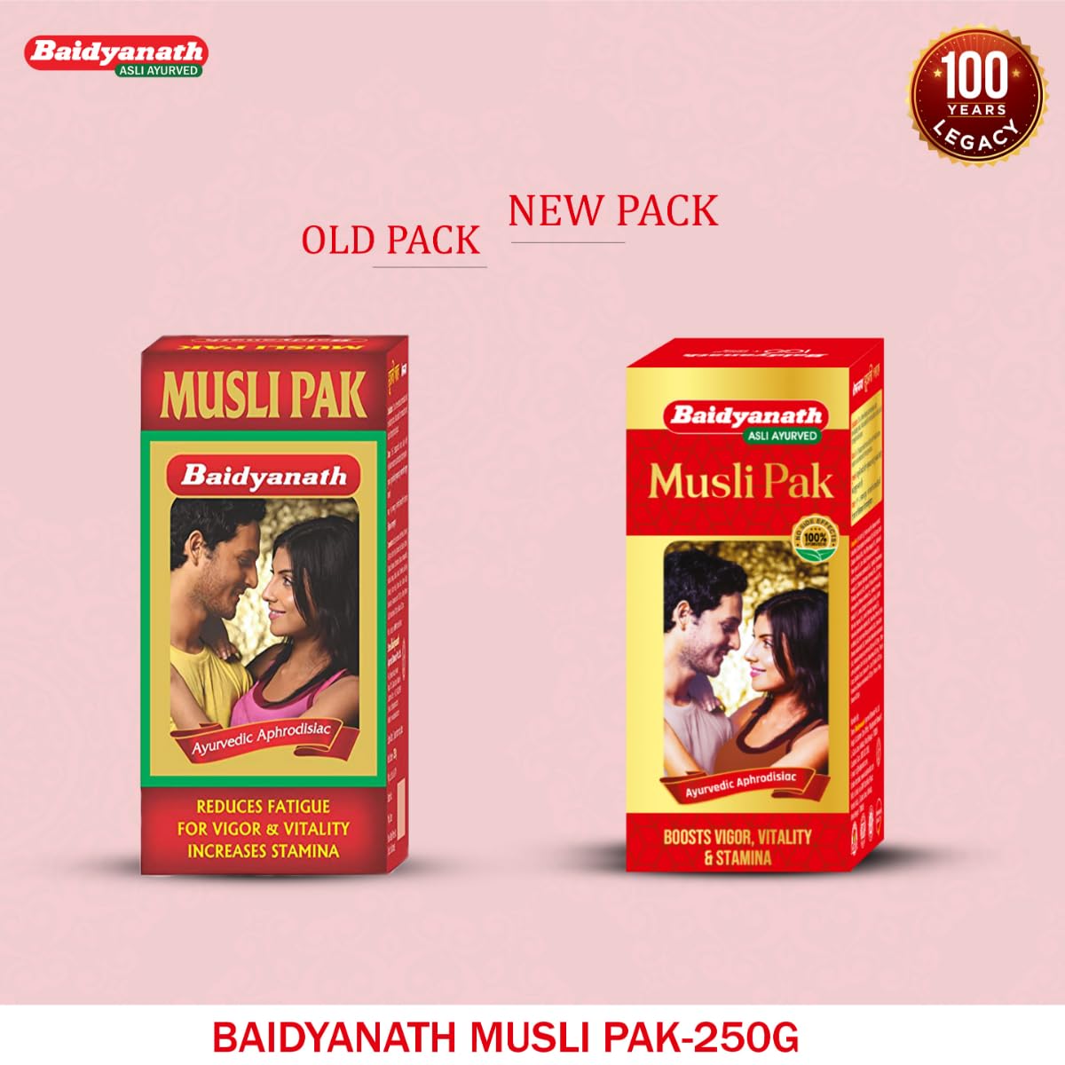 Baidyanath Red Musli Pak - Made With Pure Safed Musli For Strength And Vitality - 250G Powder – view 6
