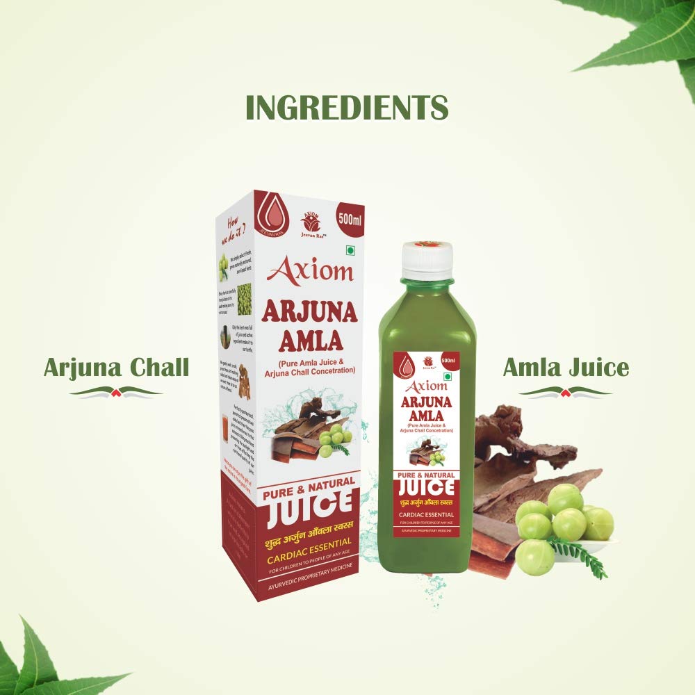 Jeevan Ras Arjuna Amla Swaras Herbal Juice (500 ml) – view 2