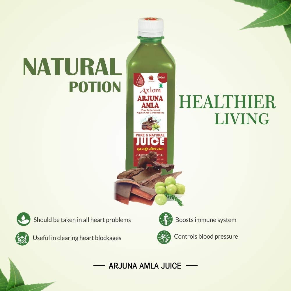 Jeevan Ras Arjuna Amla Swaras Herbal Juice (500 ml) – view 3