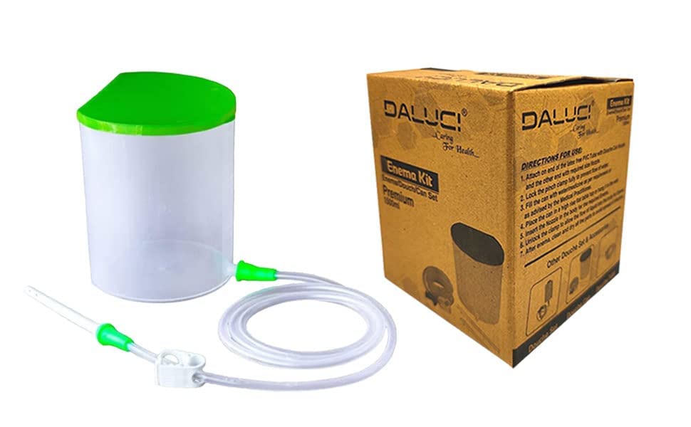 DALUCI PVC Enema Kit for Home use with Instruction – view 2