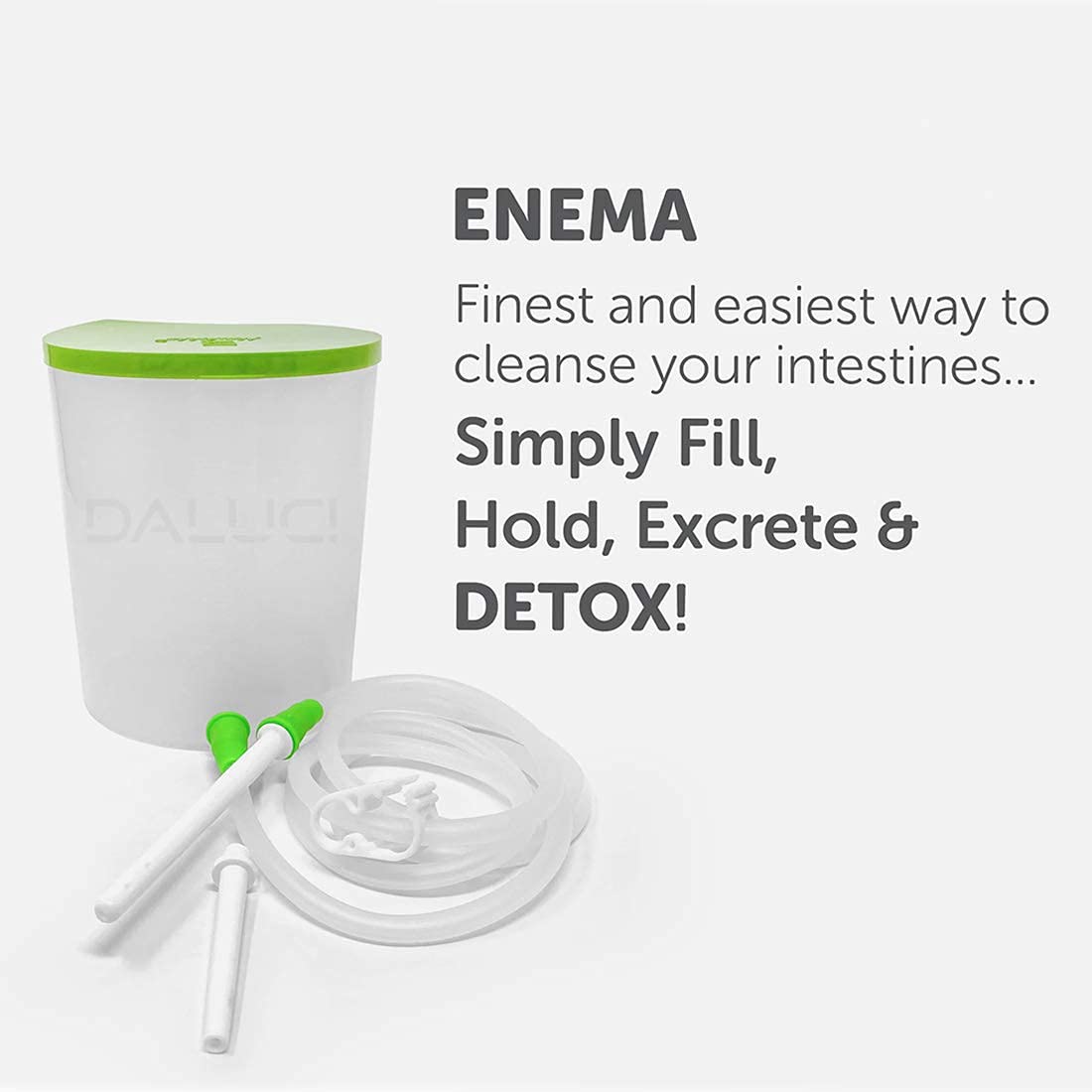 DALUCI PVC Enema Kit for Home use with Instruction – view 3
