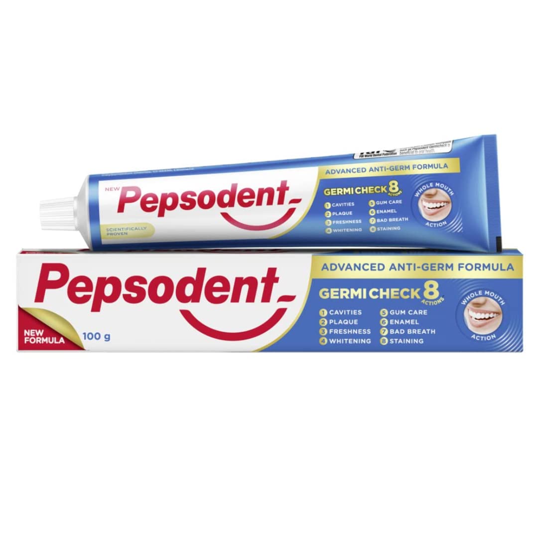 Pepsodent Germicheck 12h Germ Protection Toothpaste, 100g..UNIQUE – view 2