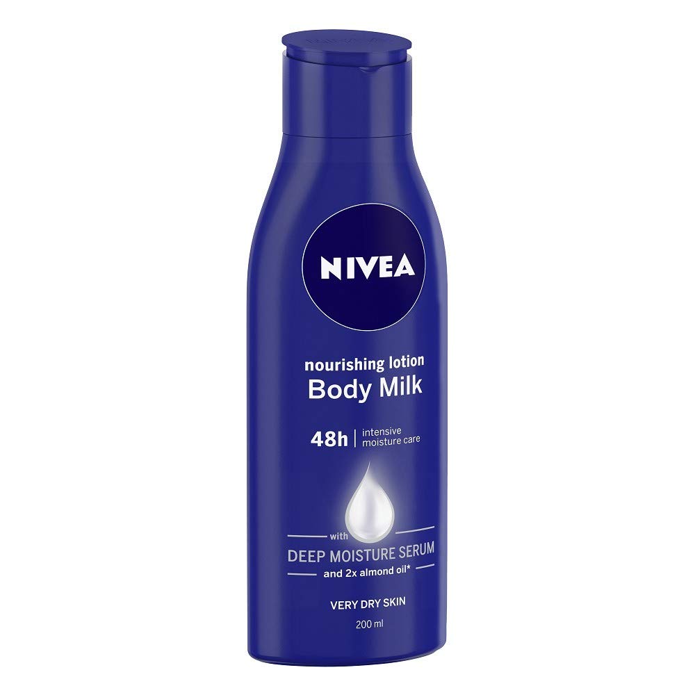 Nivea Nourishing Lotion Body Milk, 200ml (Pack of 3), Dry Skin – view 2
