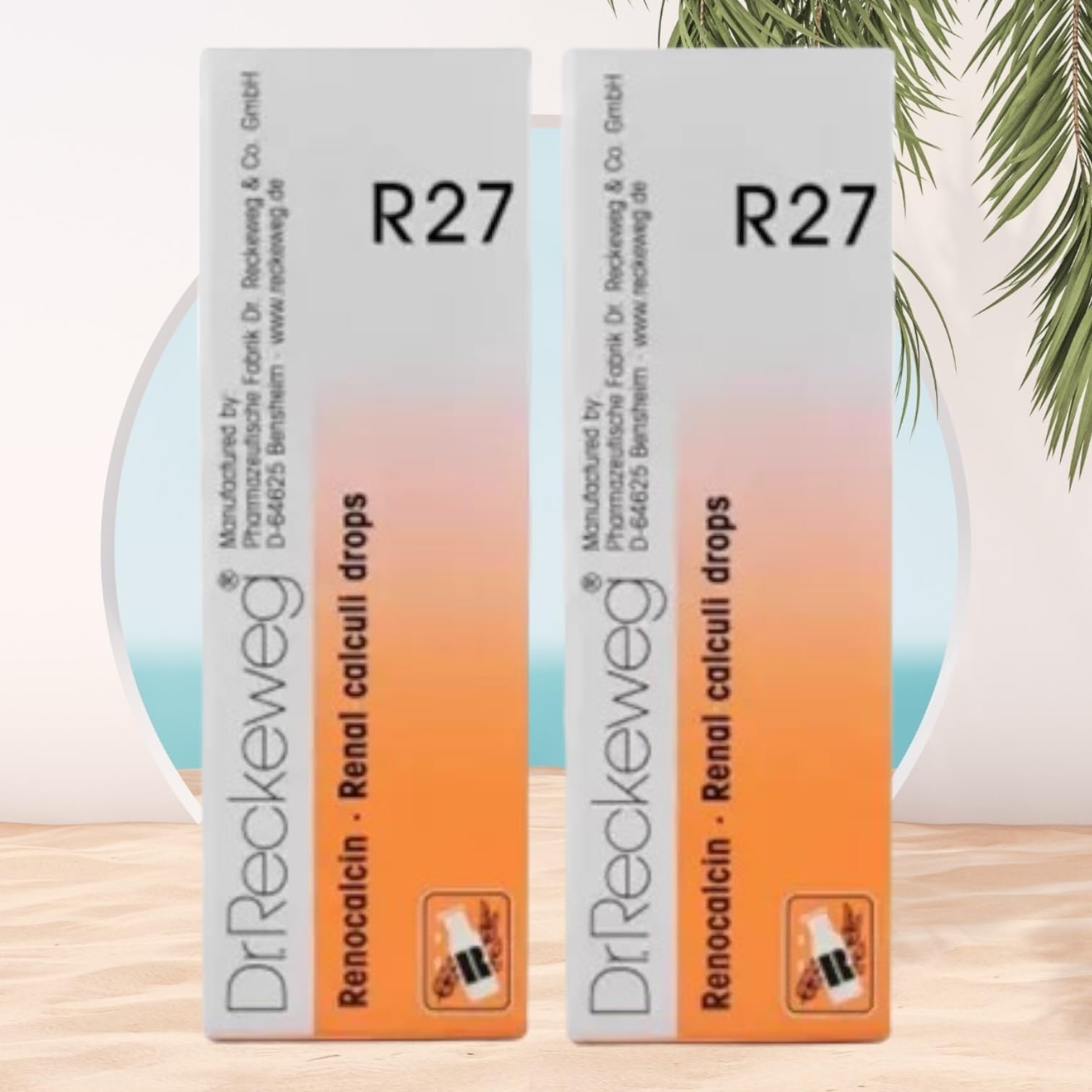 Dr Reckeweg R27 Homeopathic Medicine Renocalcin - Homeopathic Medicine 22ml, Pack of 2 – view 2