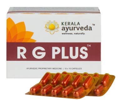 Kerala Ayurveda RG-Plus Capsule 100 Nos – view 2
