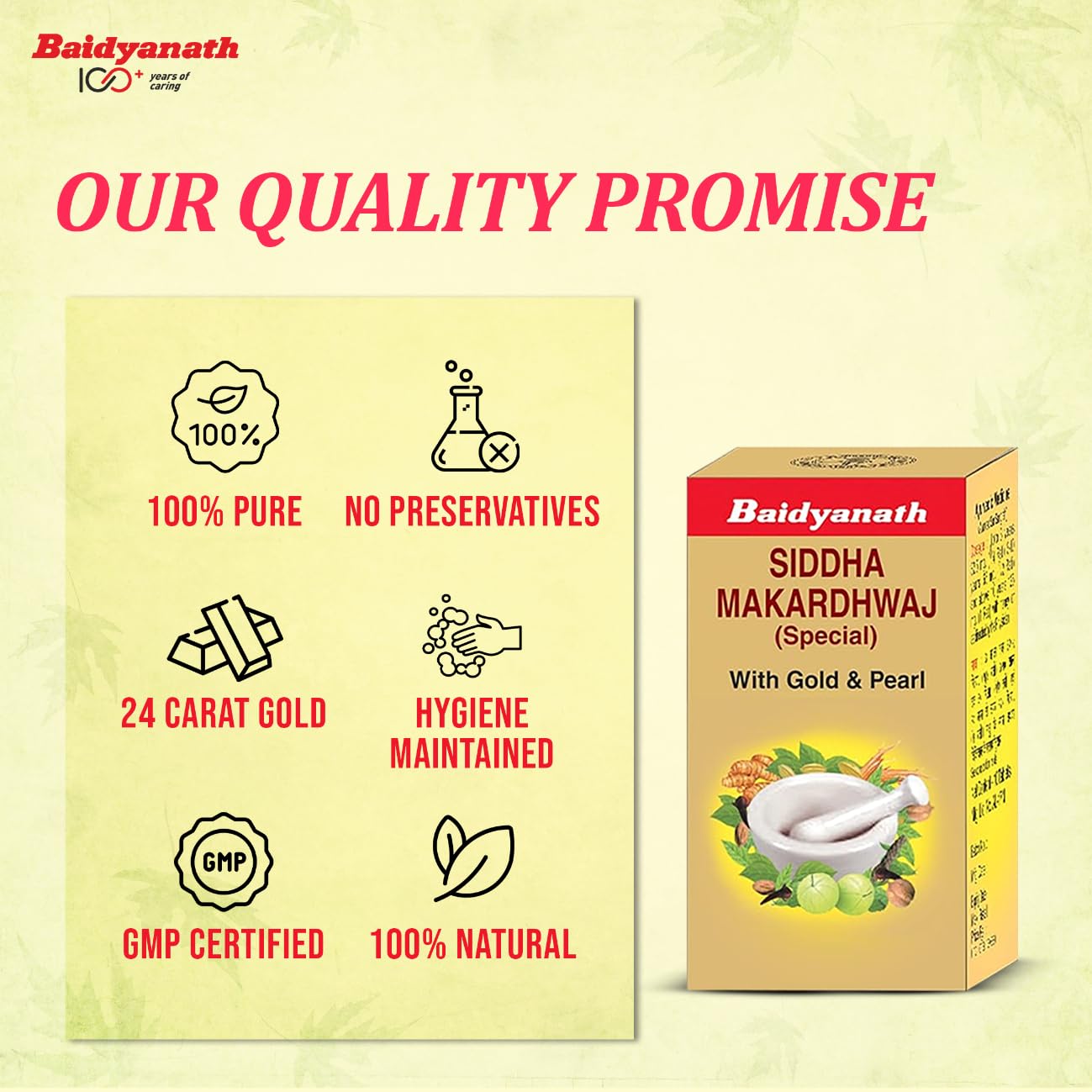 Baidyanath Siddha Makardhwaj Special - 10 Tablets – view 6