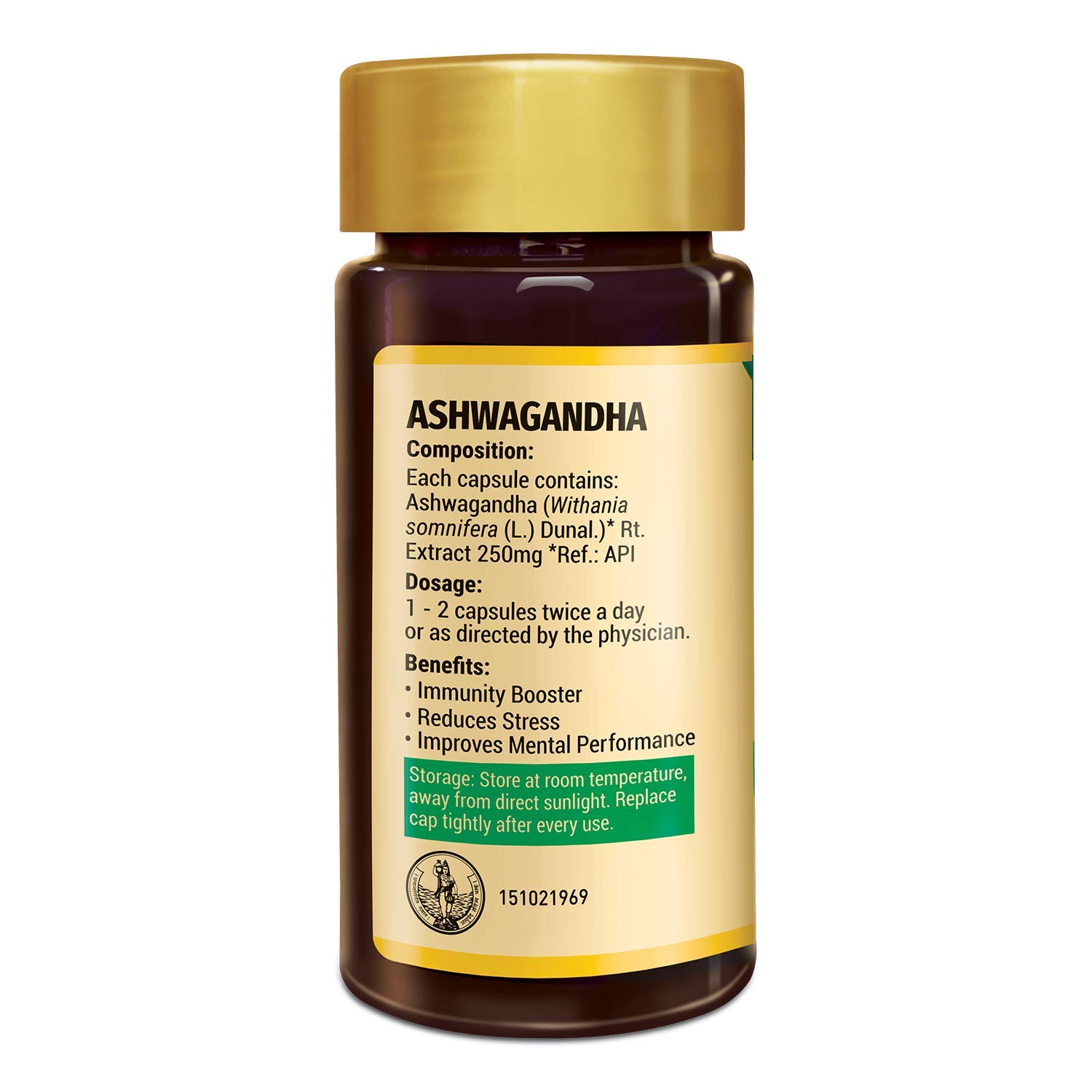 Zandu Ashwagandha Capsules, With Goodness of Natural Extracts of Ashwagandha, Helps Boost Immunity and Useful for Natural Body Strength, Stress Buster - (Pack of 60 Veg capsules x 2) – view 7