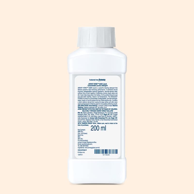 Amway SA8 Liquid Concentrated Laundry Detergent Pack of 3 – view 3