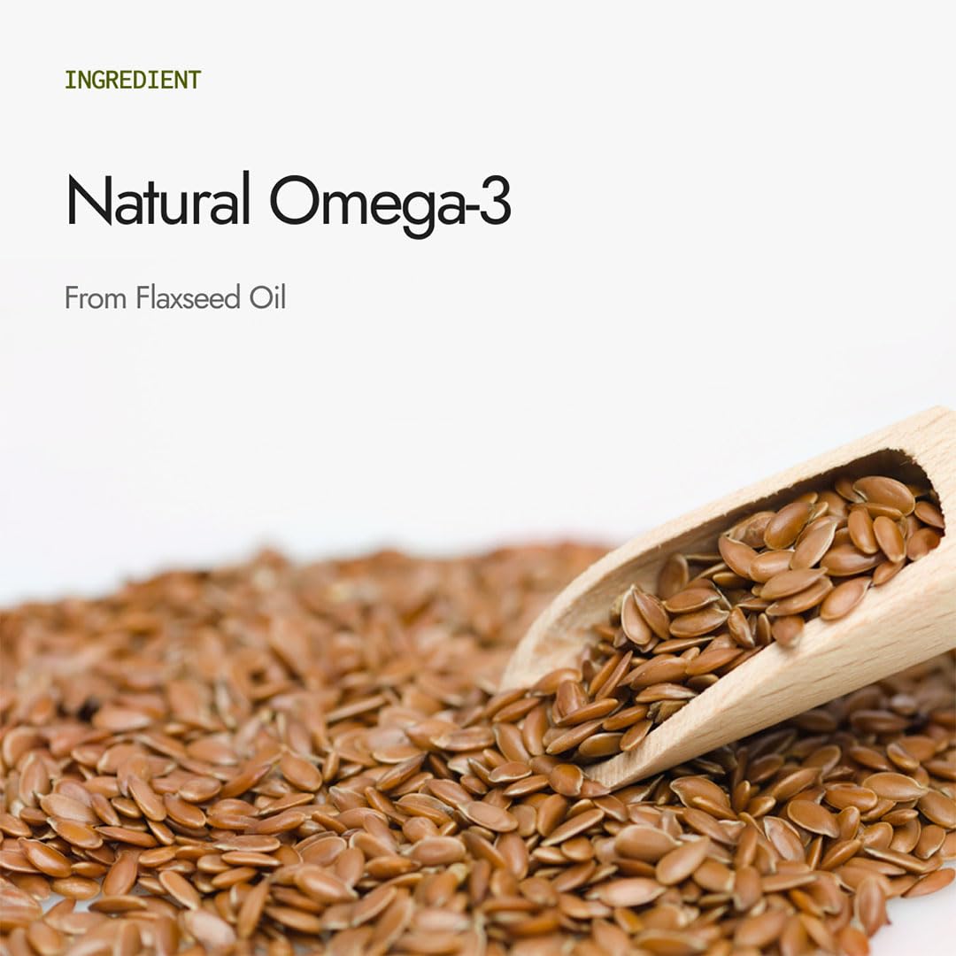 Kapiva Flaxseed Omega 3 Capsules (60N) – view 3