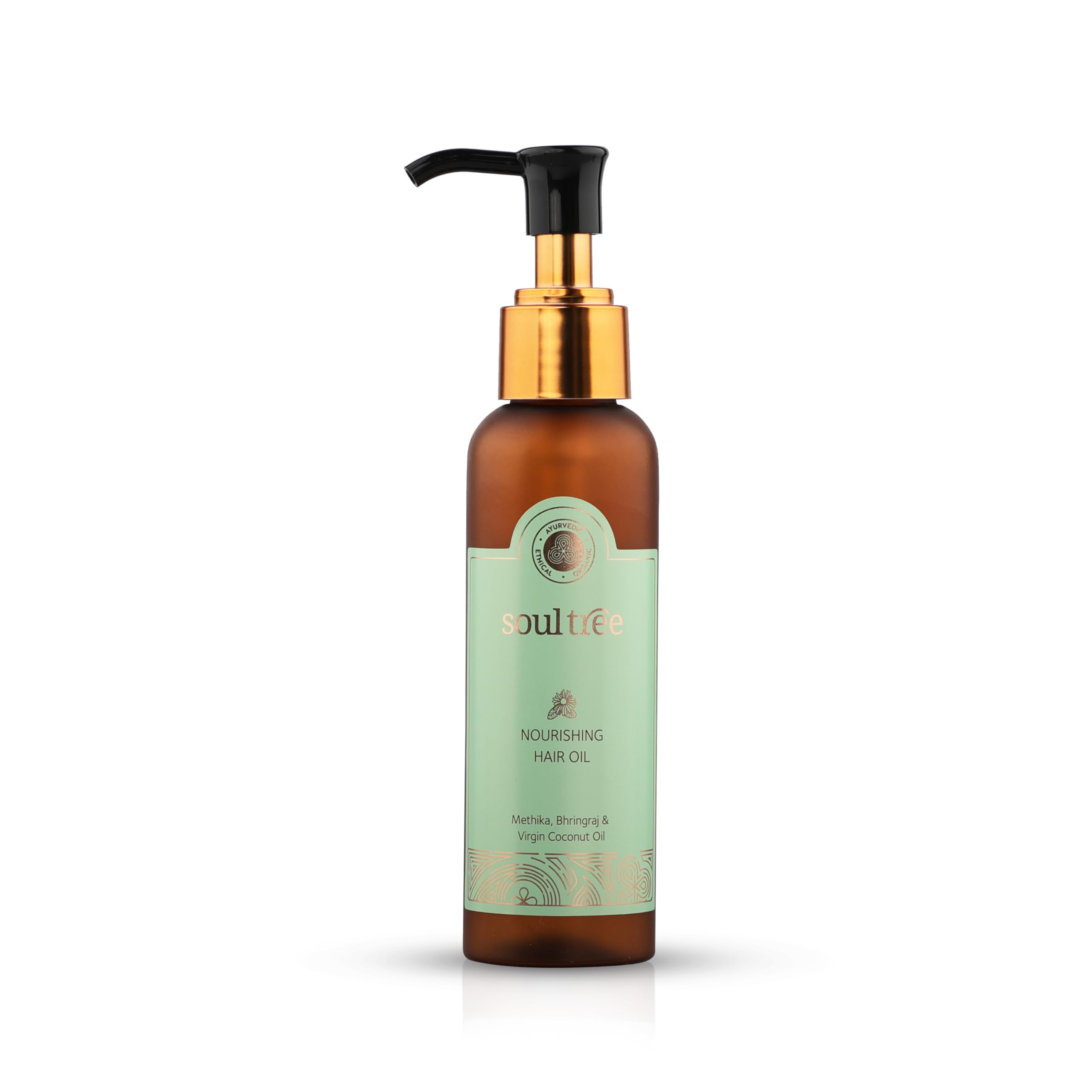 120 ml SoulTree hair oil bottle for all hair types