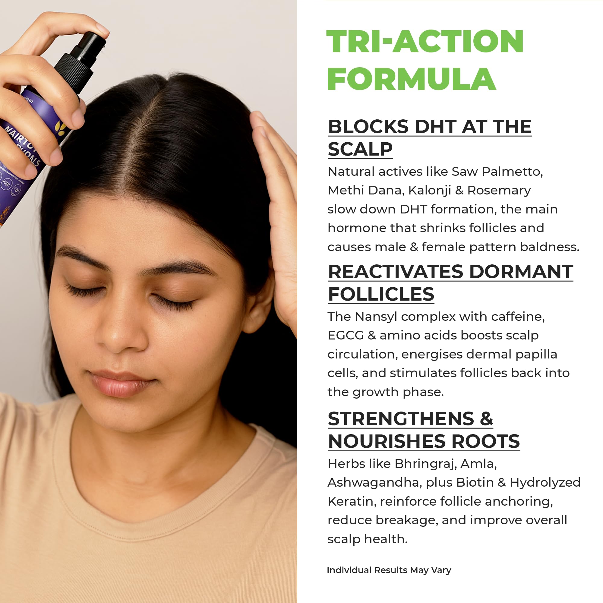 Avimee Herbal Hairtone PV 1 Scalp Tonic – view 4