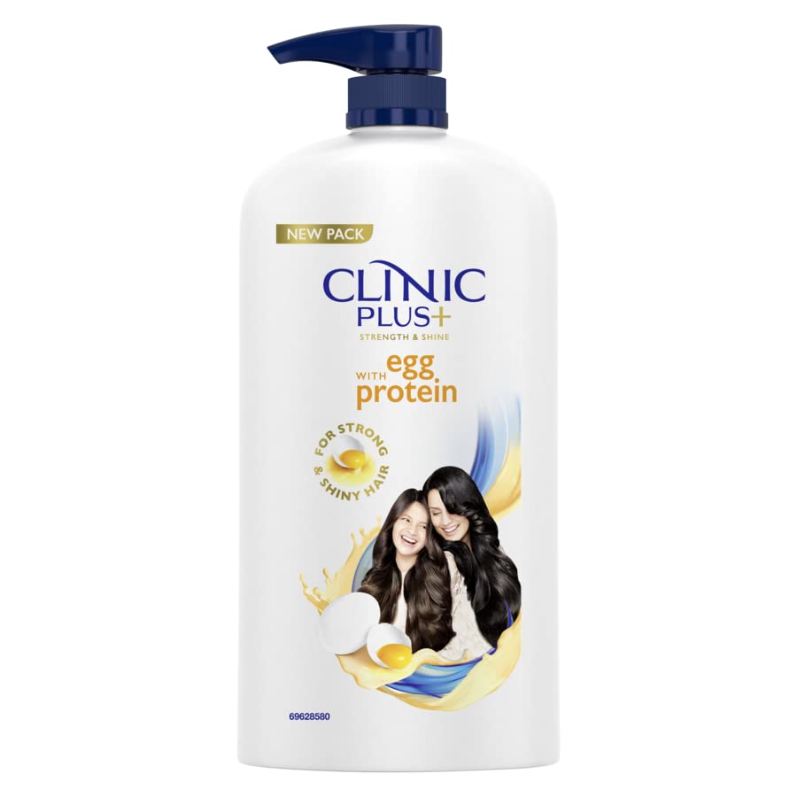 Clinic Plus Strength and Shine shampoo 1 litre bottle front view