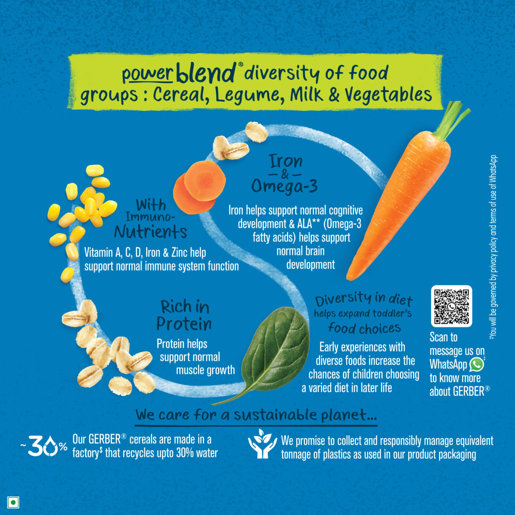GERBER Cereals - Spinach & Carrot – view 5