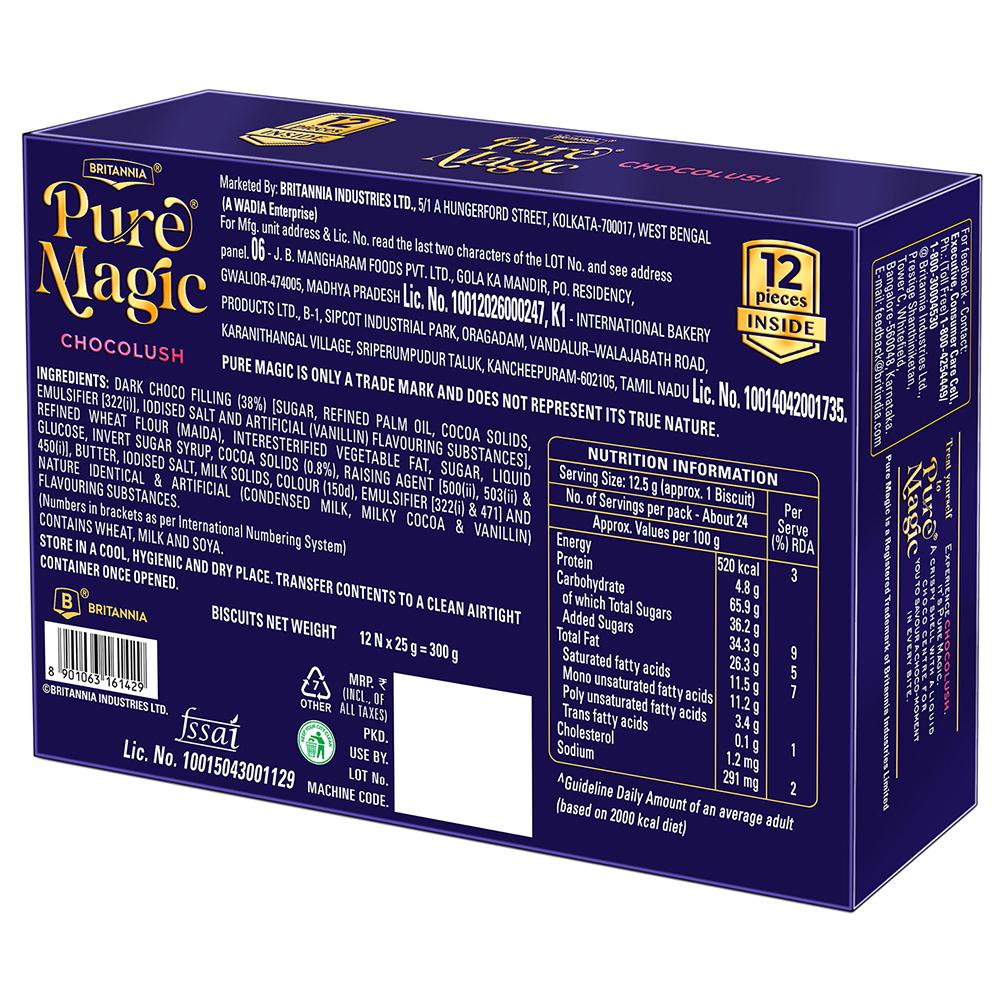 Britannia Pure Magic Chocolush Cookies 300 G – view 2
