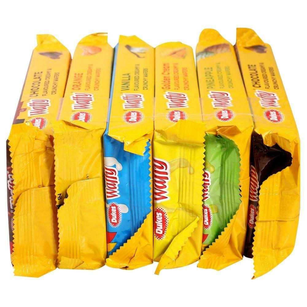 Dukes Waffy Creamy & Crunchy Wafers Assorted Pack 75 G (Pack Of 6) – view 2