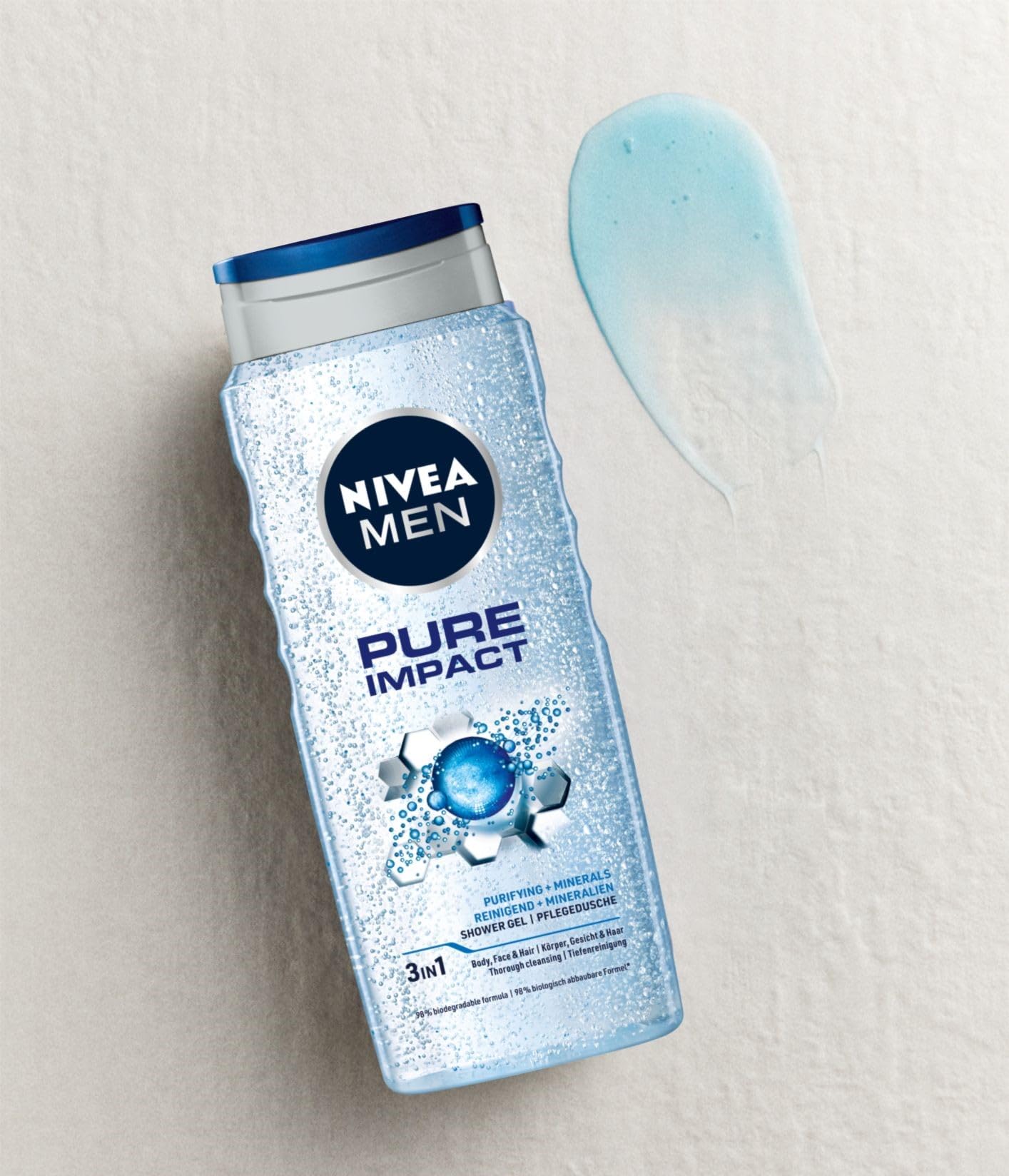 NIVEA MEN Pure Impact 500ml Body Wash – view 2