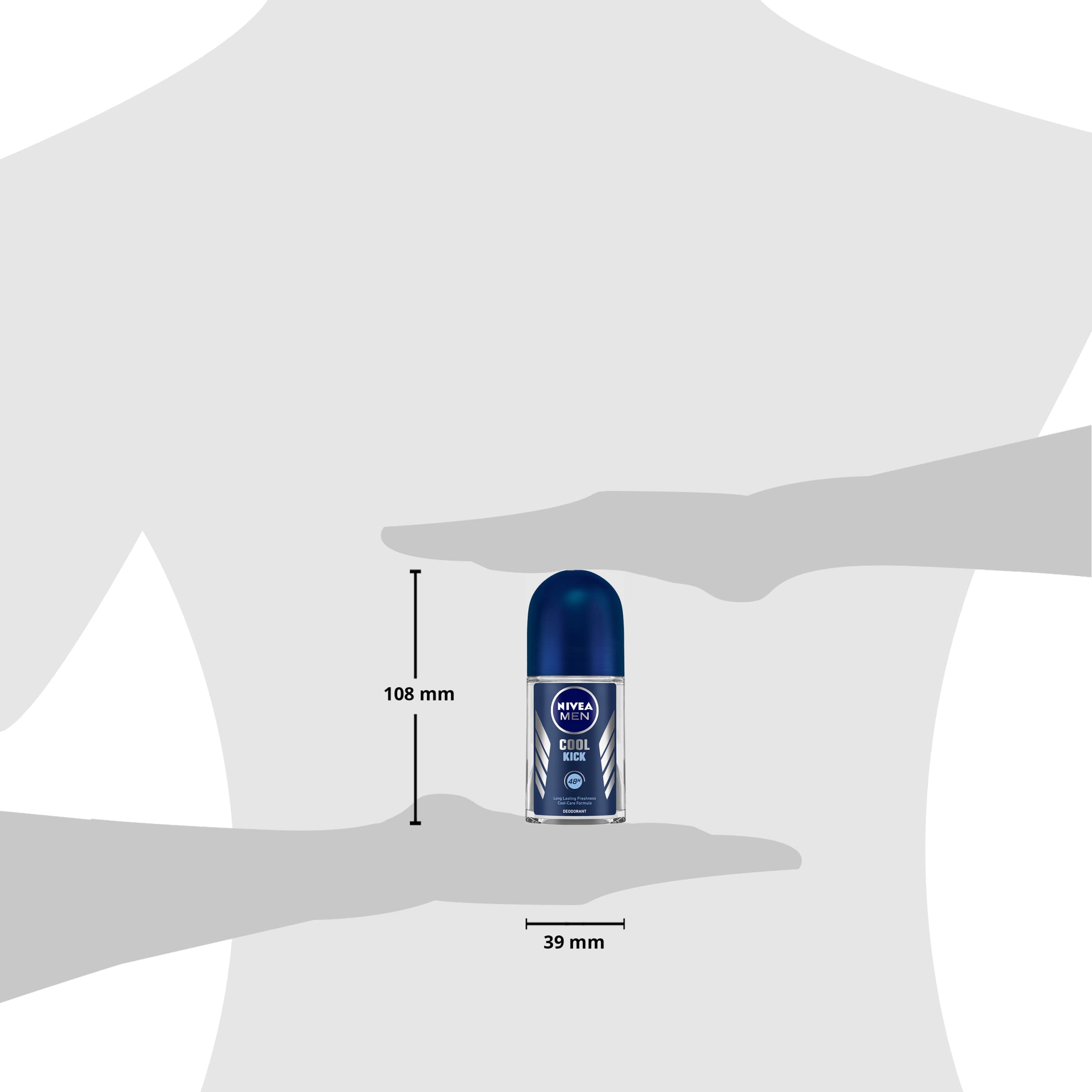 NIVEA MEN Deodorant Roll On, Cool Kick, 50ml – view 3