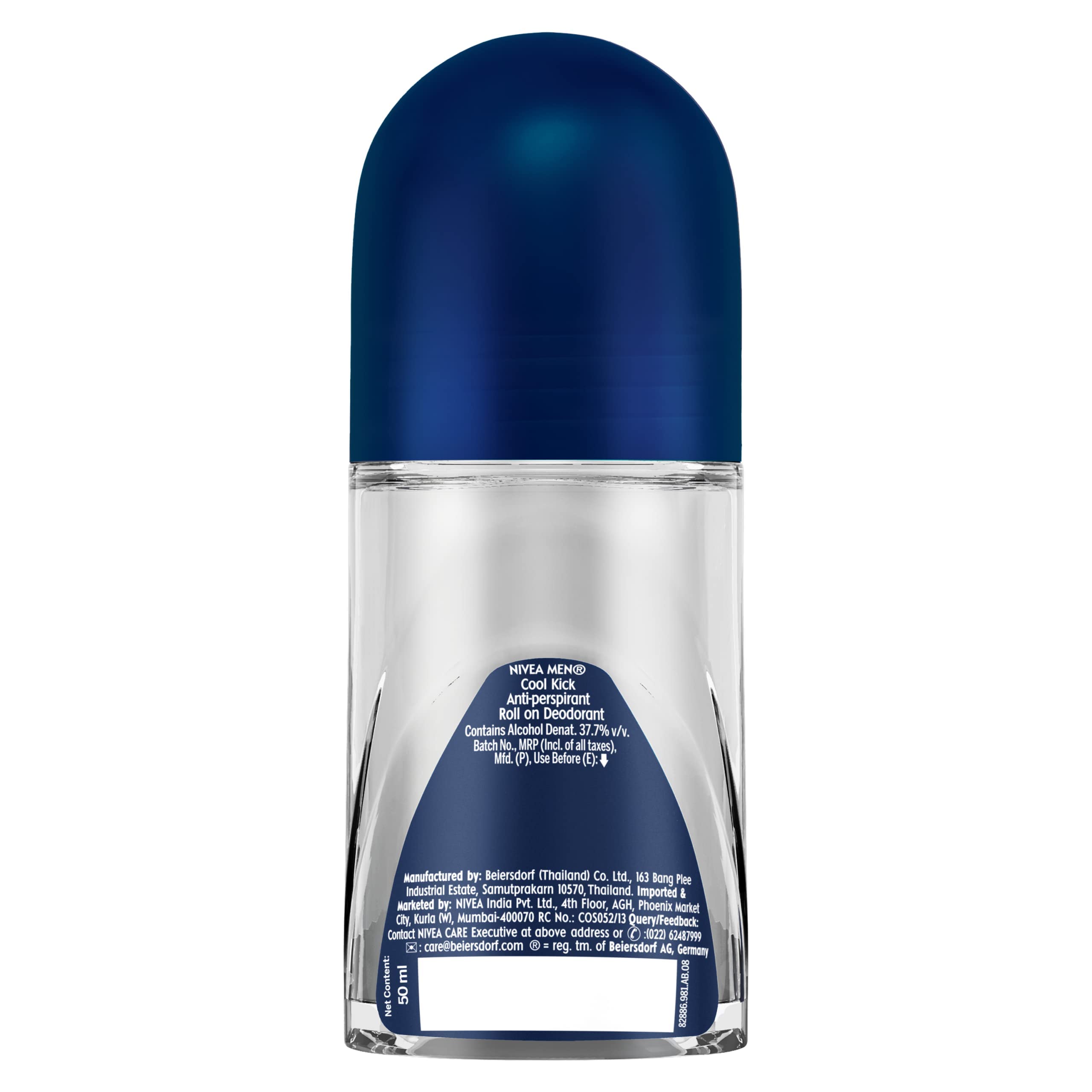 NIVEA MEN Deodorant Roll On, Cool Kick, 50ml – view 7