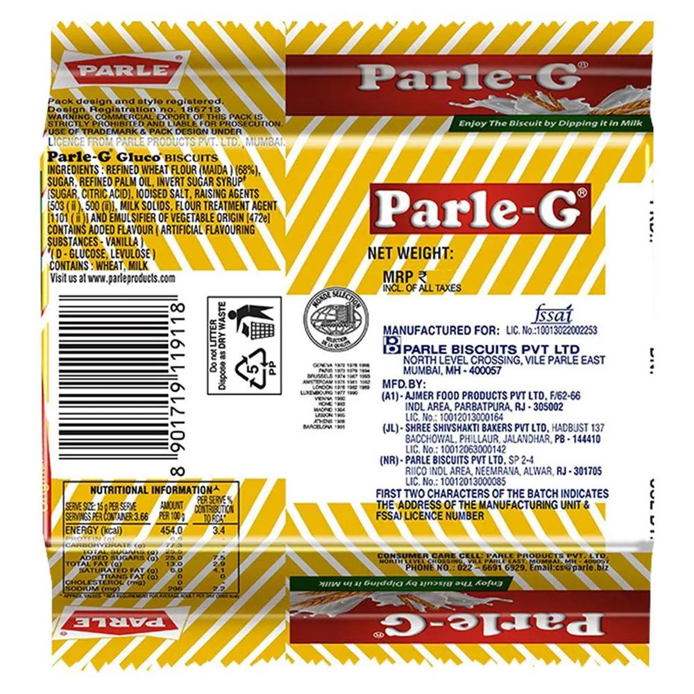 Parle-G Original Glucose Biscuits 45 G – view 2