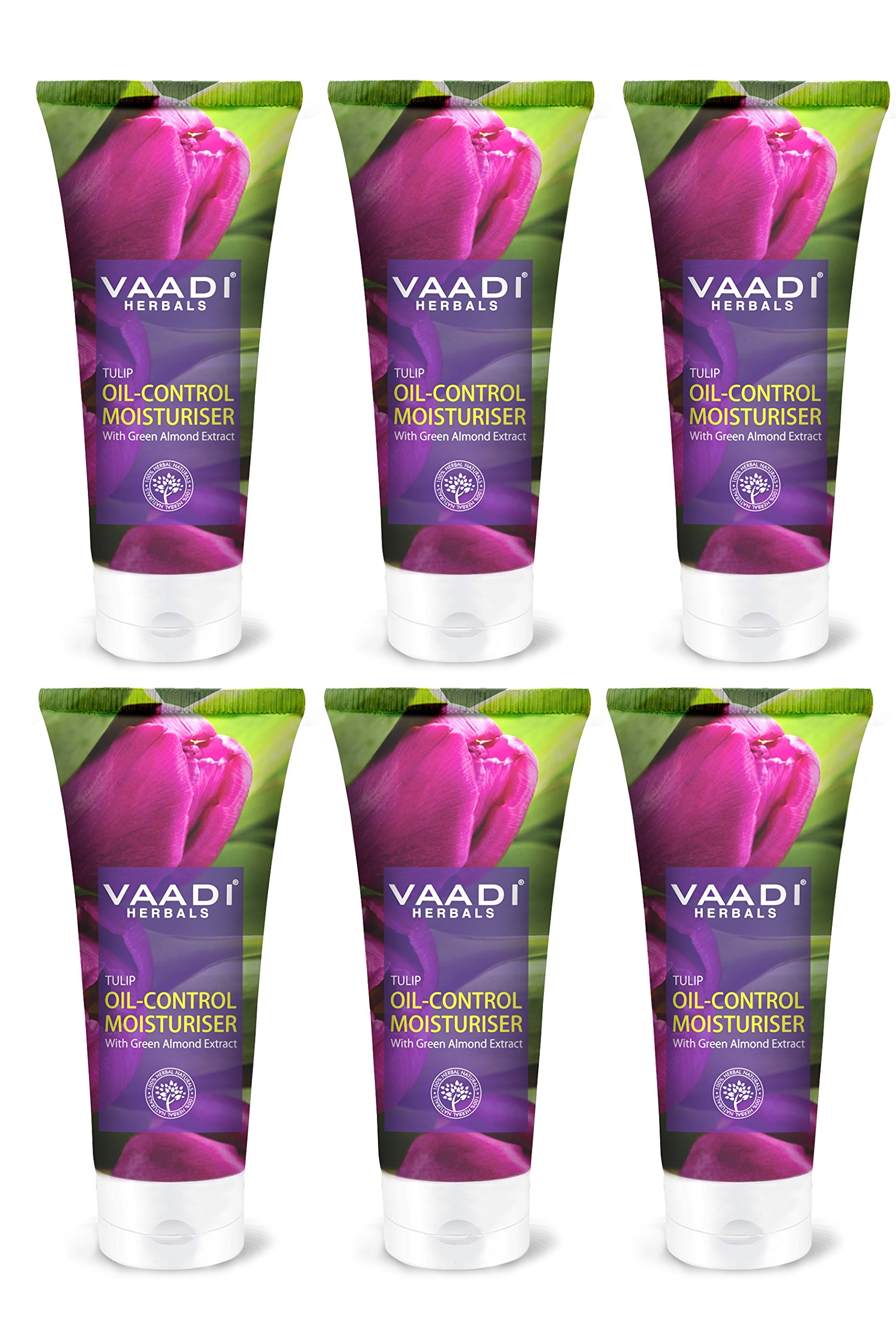 Vaadi Herbals oil control moisturizer tube with tulip extract