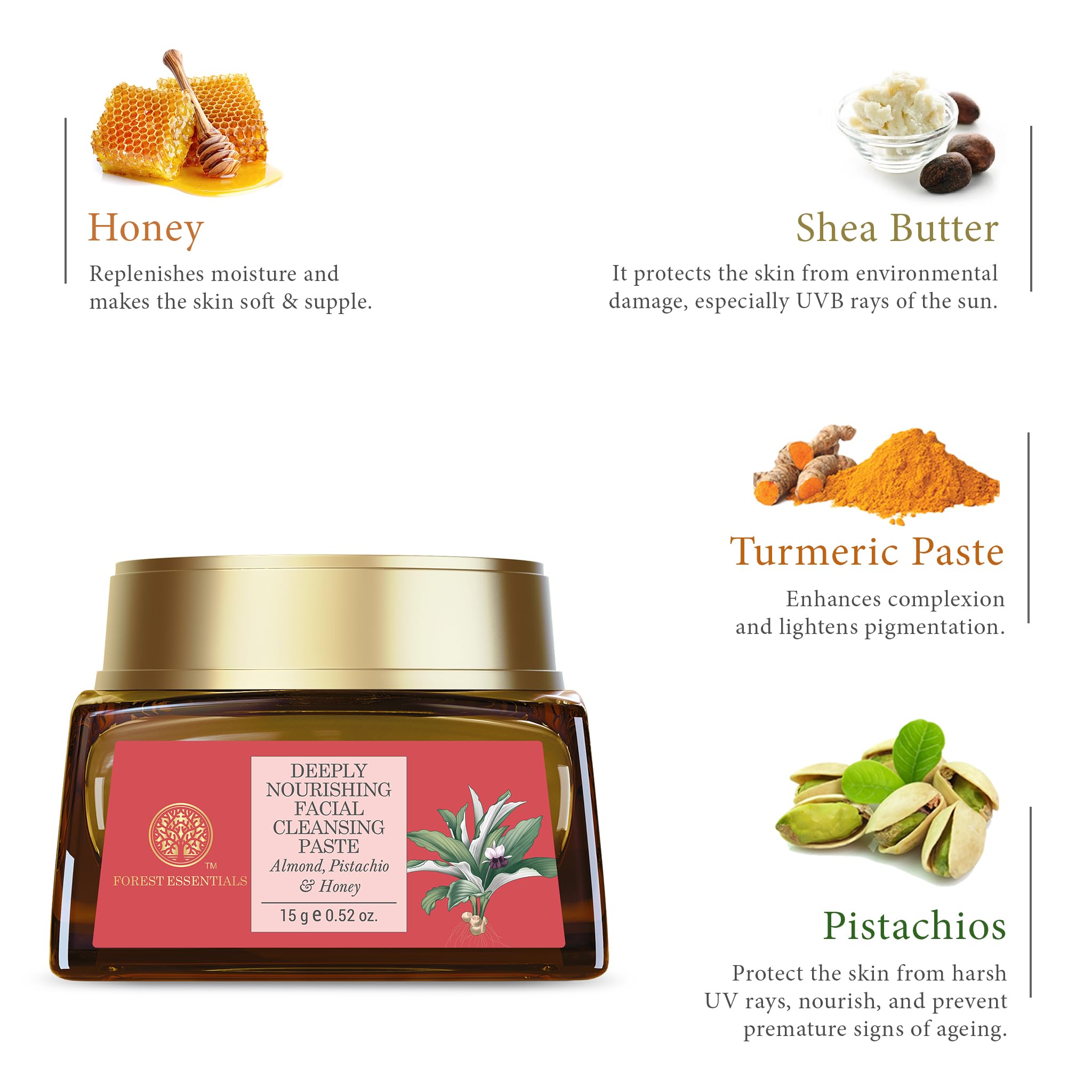 Forest Essentials Facial Cleansing Paste for Dry Skin – view 4