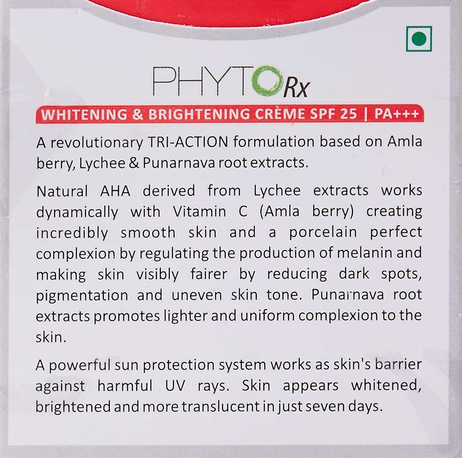 Lotus Professional PHYTO-Rx Whitening & Brightening Cream 50 g – view 3