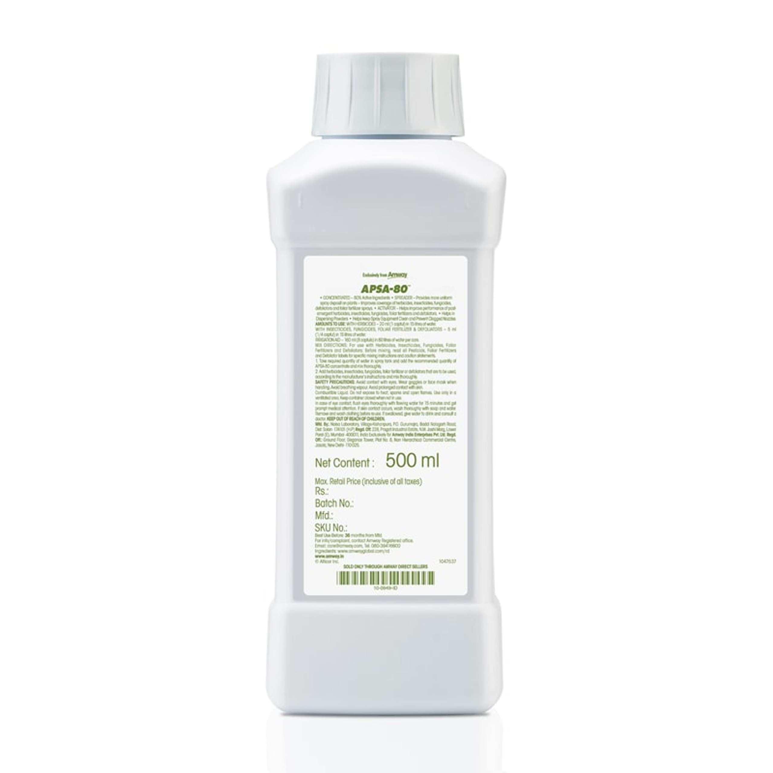Amway APSA-80 Adjuvant Spray 500 ml adjuvant concentracte for plants crops – view 2
