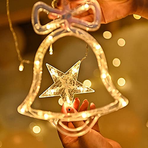 The Purple Tree Plastic Christmas Reindeer LED Curtain Lights -2.5 M (Pack of 1) Warm White, Lights for Christmas, Christmas Lights, Led Curtain Light, Festive Light, – view 7