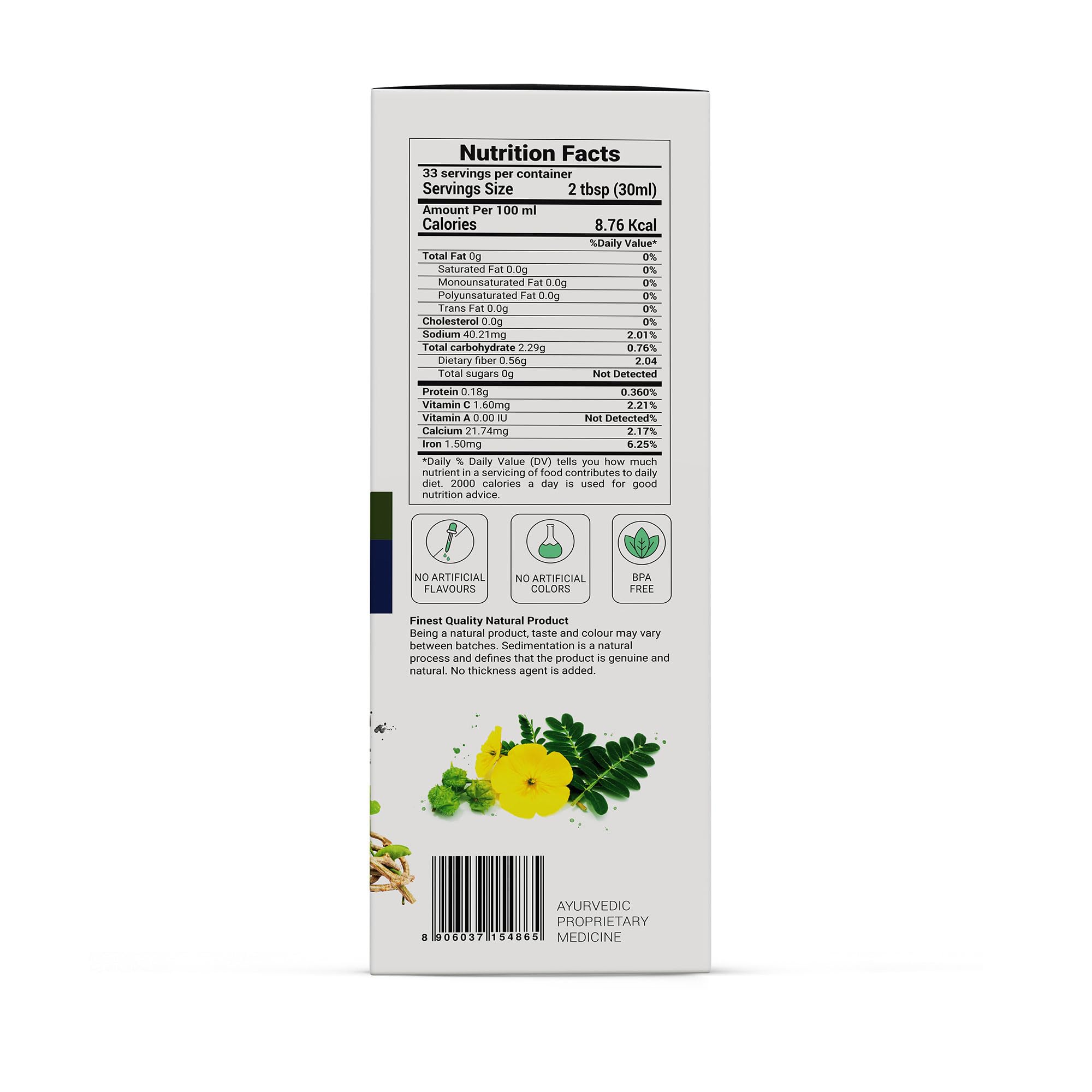 KRISHNA'S HERBAL & AYURVEDA Prostirid Juice, Enriched With 9 Other Herbs, No Artificial Colors or Flavors, 1000 Ml - (Pack of 1) – view 9