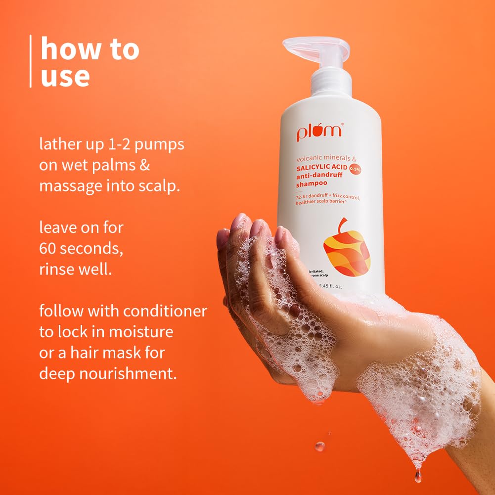 Plum Anti-Dandruff Shampoo With Volcanic Minerals & 0.5% Salicylic Acid – view 5