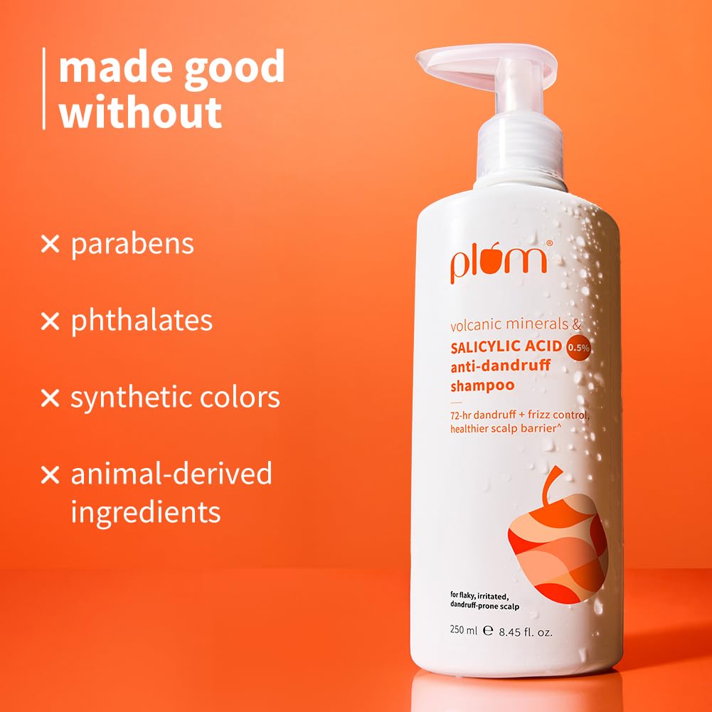 Plum Anti-Dandruff Shampoo With Volcanic Minerals & 0.5% Salicylic Acid – view 7