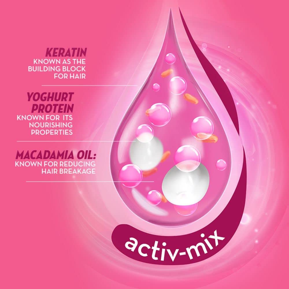 Sunsilk Lusciously Thick & Long, Shampoo, 1L, for Fuller Hair, with Keratin, Yoghurt Protein & Macademia Oil, Paraben-Free – view 5